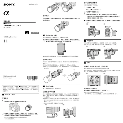 sony 索尼SAL300F28G2
